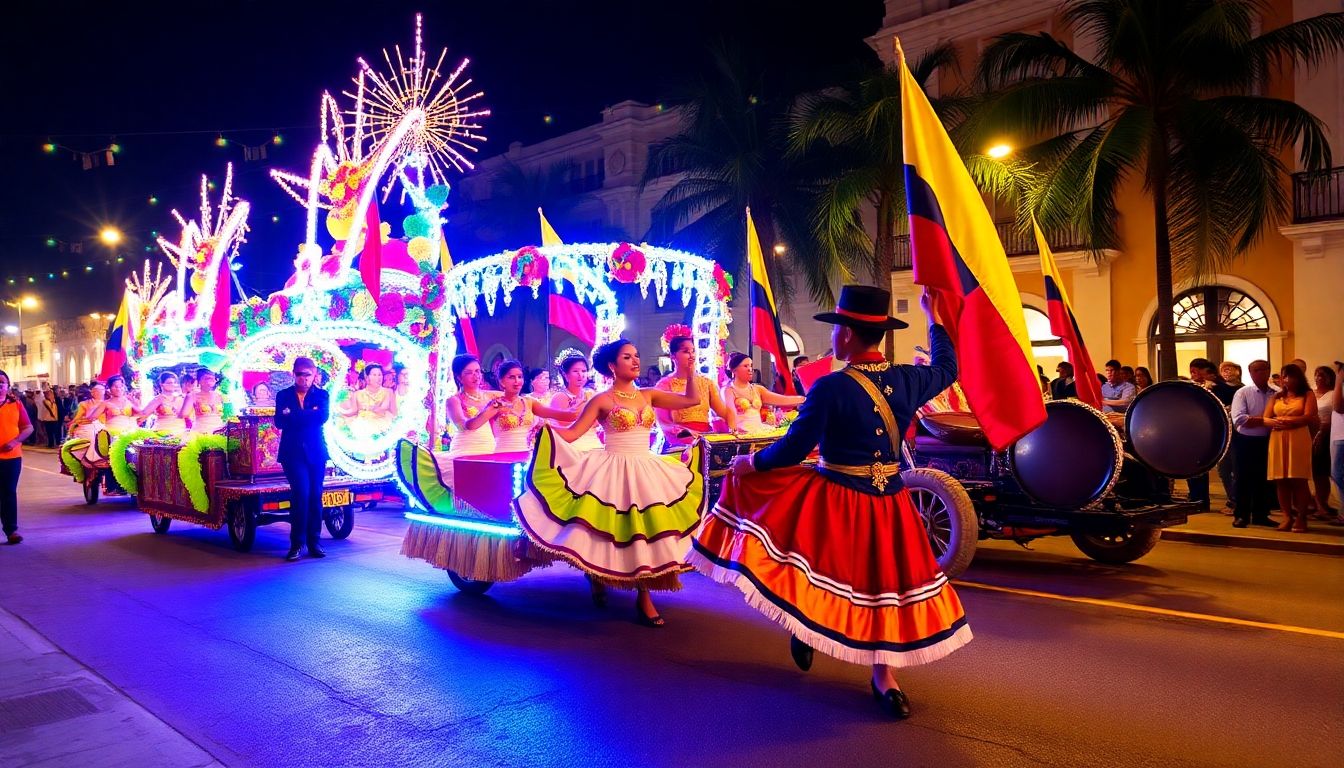 Desfile de la independencia de Cartagena